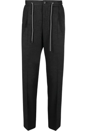 corneliani Pantalon fuselé à lien de resserrage