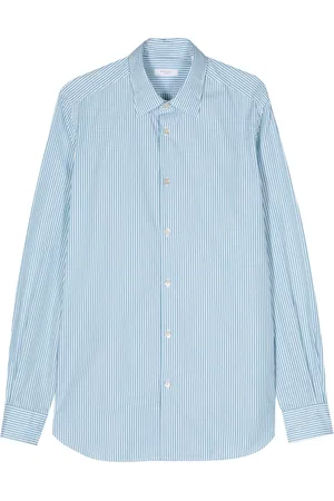 Boglioli Chemise en coton à rayures