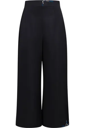 Marni Pantalon court à coutures contrastantes