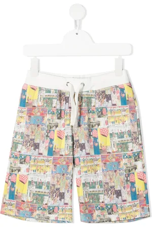 Lanvin Short de jogging à imprimé graphique