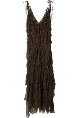 Burberry Robe à motif cachemire