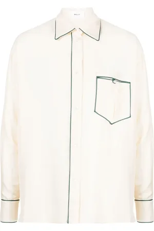 Bally Chemise de pyjama à liserés contrastants