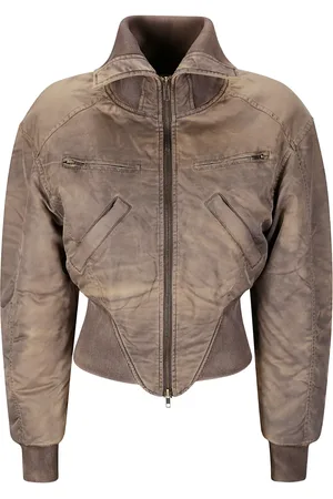 KNWLS Veste bomber à effet délavé