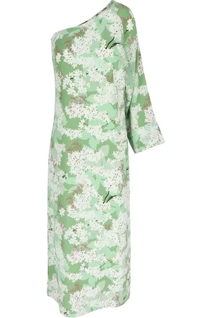Bernadette Robe fleurie Lola à une épaule