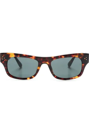 Linda Farrow Lunettes de soleil à monture rectangulaire