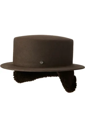 Le Mont St Michel Chapeau Auguste en laine à rabat