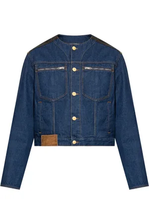 Bally Veste en jean à patch logo