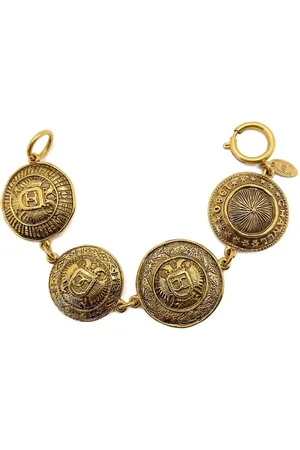CHANEL Bracelet Starburst Medallion (années 1990)