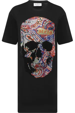 Philipp Plein Robe courte à logo imprimé