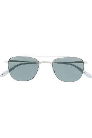 GARRETT LEIGHT Lunettes de soleil à monture pilote