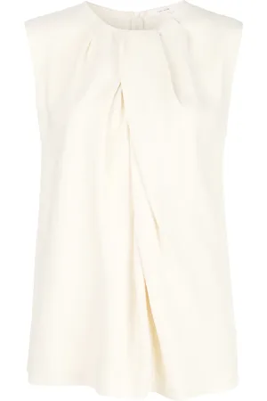 The Row Blouse évasée à design sans manches