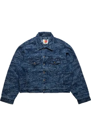 Sky High Farm Veste en jean Angry Chore 