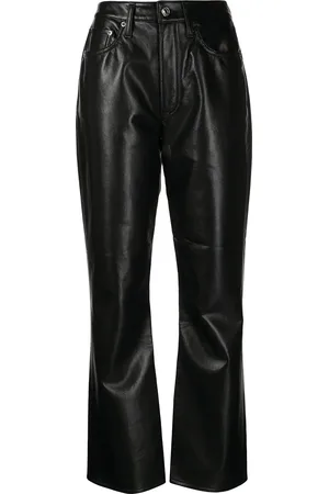 AGOLDE Pantalon évasé à taille haute