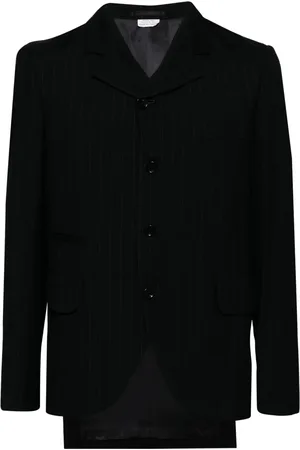 Comme des Garçons Blazer en laine à fines rayures