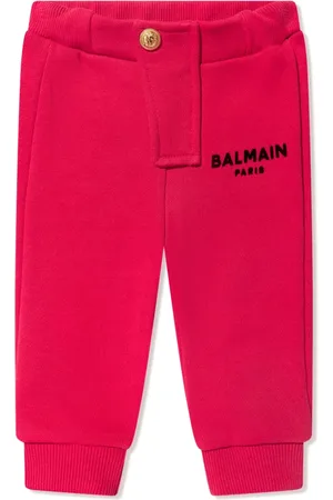 Balmain Pantalon de jogging à logo imprimé