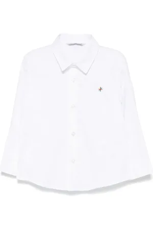 Manuel Ritz Chemise à logo brodé