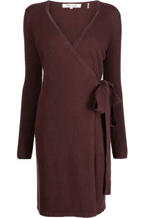 Diane von Furstenberg Robe-portefeuille Linda à col v
