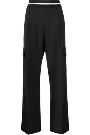 Helmut Lang Pantalon cargo à taille haute