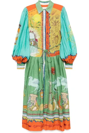 ALÉMAIS Robe-chemise en ramie