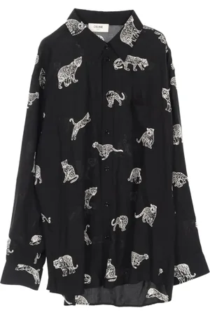 Céline Chemise à imprimé animalier (années 2010)