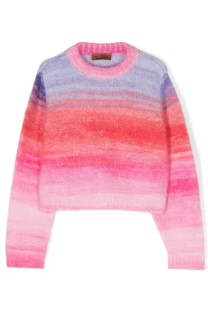Missoni Pull en maille fine à effet dégradé