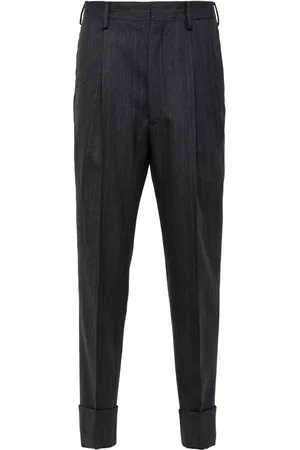 Prada Pantalon de costume en laine