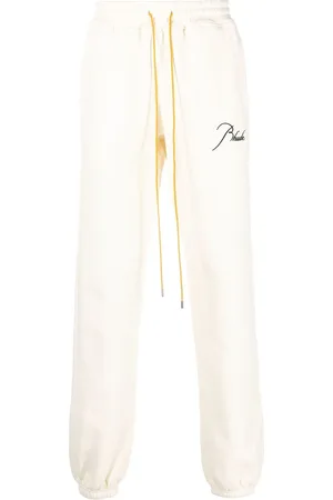 Rhude Pantalon de jogging à logo brodé