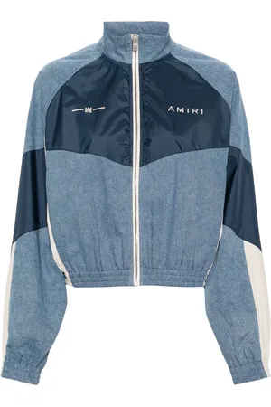AMIRI Veste zippée à coupe crop
