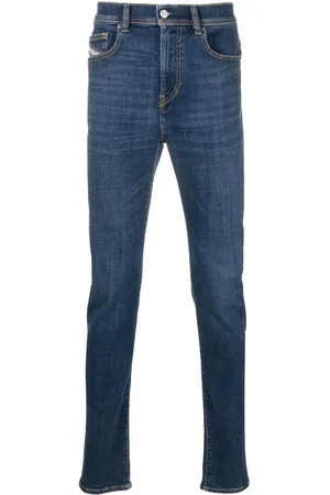 Diesel Jean skinny à patch logo