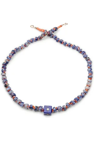 Tamara Taichman 9K yellow gold Cubix gemstone necklace