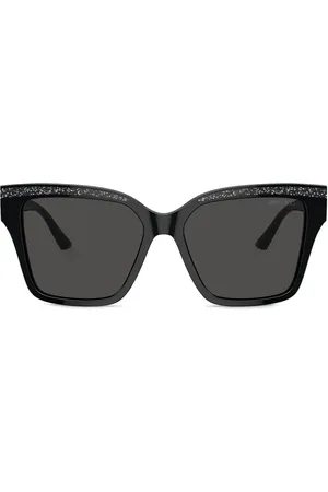 Jimmy Choo Lunettes de soleil à monture carrée