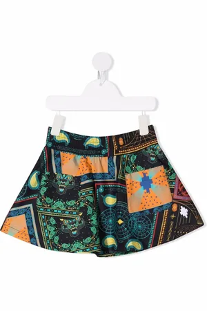 MARCELO BURLON Minijupe évasée à imprimé bandana