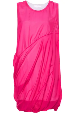 Helmut Lang Robe courte en soie