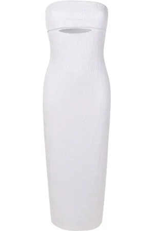 Gloria Coelho Robe tube à sequins