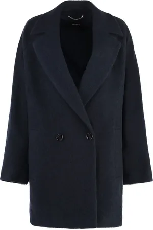 HUGO BOSS Manteau oversize à boutonnière croisée