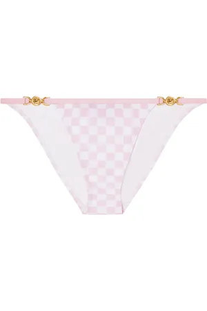 VERSACE Bas de bikini à carreaux