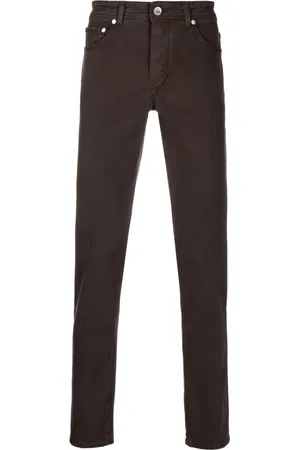 BARBA Jean slim à taille mi-haute
