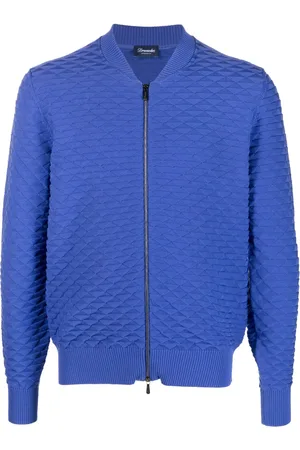 DRUMOHR Cardigan en coton à losanges