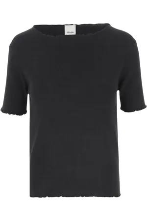 Allude T-shirt à col bateau