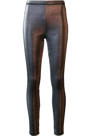 Jean Paul Gaultier Legging à effet verni