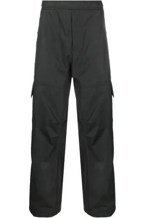 Moncler Pantalon cargo en coton à patch logo