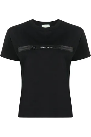 ARIES T-shirt à logo imprimé au dos