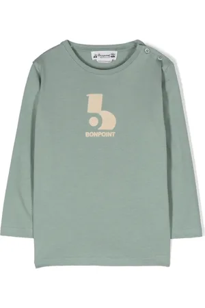 BONPOINT T-shirt en coton à logo imprimé