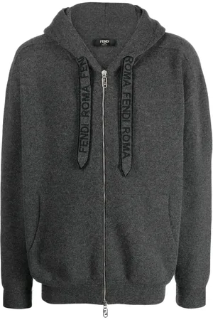 Fendi Cardigan à logo brodé
