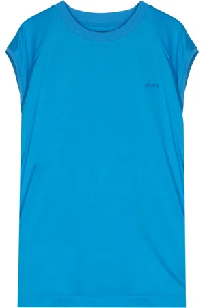 JUUN.J T-shirt en coton à logo brodé