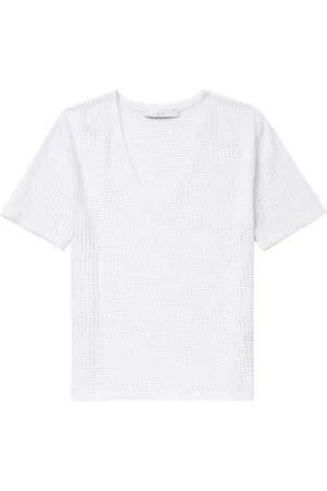 IRO T-shirt Belaid à détails de perforations