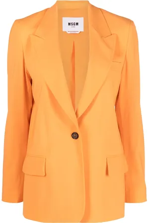 Msgm Blazer à simple boutonnage