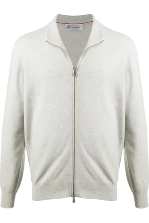 Brunello Cucinelli Veste zippée en cachemire