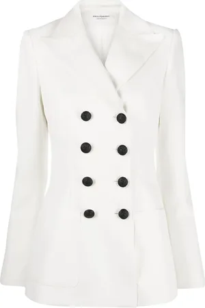 Serafini Blazer cintré à boutonnière croisée