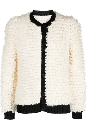 Ernest W. Baker Cardigan en maille à design bicolore
